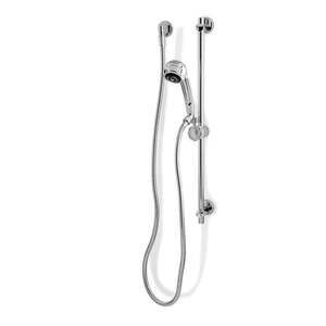 Zurn  Hand Shower with 60" Metal Hose, Elbow, Flange, and 24" Slide Bar